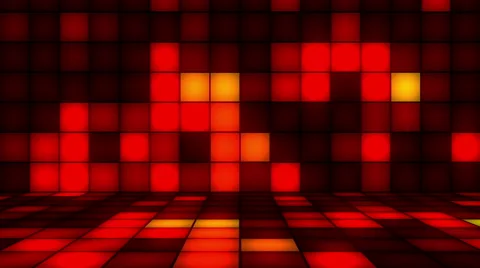 Disco Room Red 01 Stock-Footage 47349182