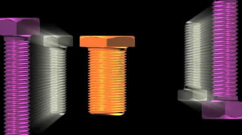 Disco Screws visual loop 720p 動画素材 34904177