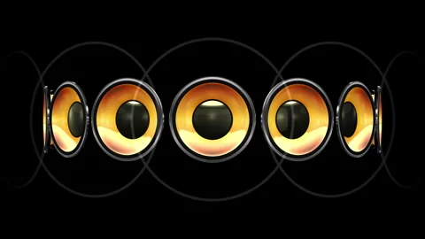 Disco Speaker 24 AB2 Stock Footage 274396264