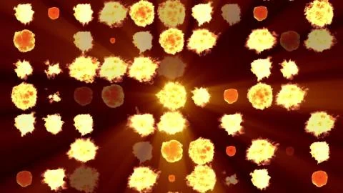 Disco wall explosion flame illustration background New universal colorful joyful Ilustración de archivo