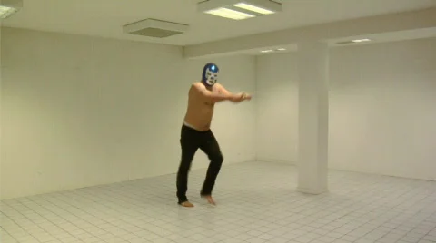 Disco Wrestling Stock Footage