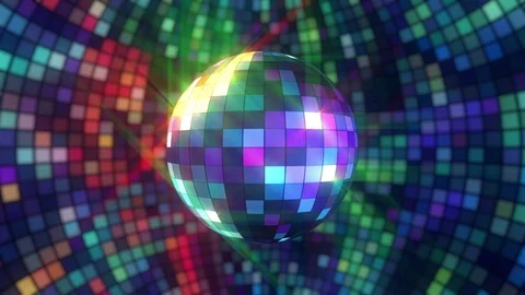 DiscoBall Party Stock Footage 91574364