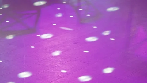 Discoboll rays on the floor Stock Footage 146243261