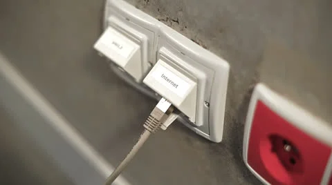 Disconnect from the Internet Stock Footage 22521496