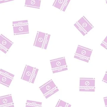 Disconnected download glyph seamless pattern イラスト素材