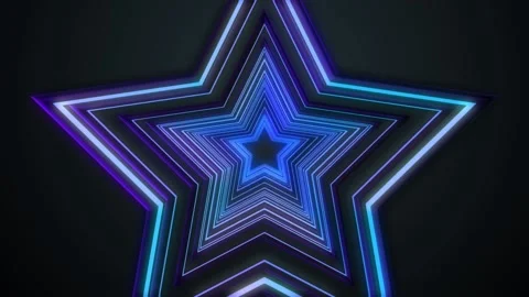 Discot Show Star Background is motion graphics for music videos, events and fash Stock Footage 120075374