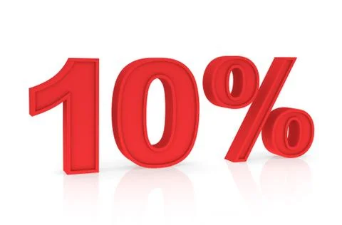 Discount 10% Stock Photos