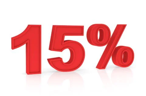 Discount 15% Stock Photos