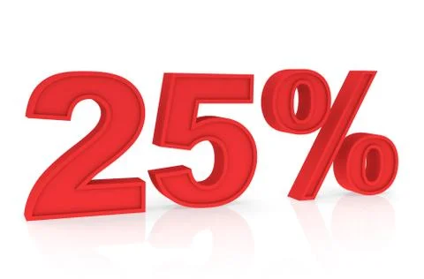 Discount 25% Stock Photos