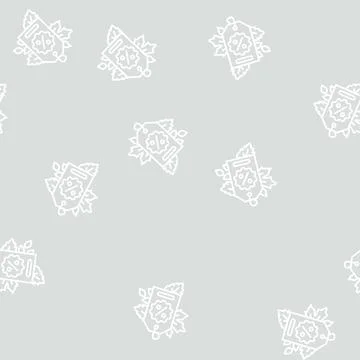 Discount autumn line seamless pattern Stock Illustration