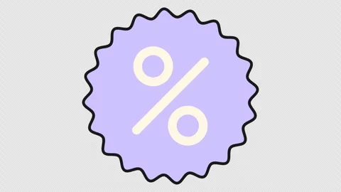 Discount badge Stock Footage 342253739