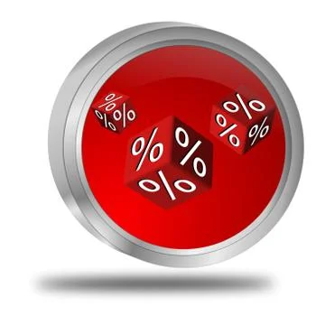Discount button Stock Illustration