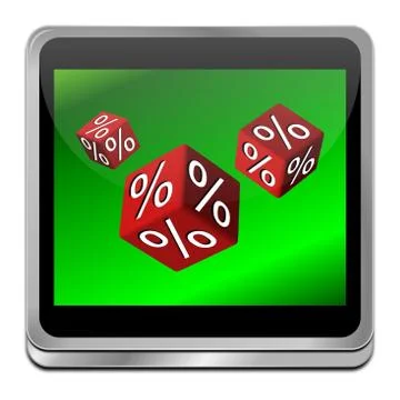 Discount button Stock-Illustration