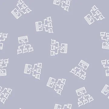 Discount card line seamless pattern 스톡 일러스트