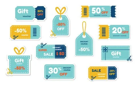Discount coupon Stock Illustration