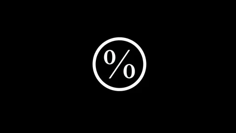 Discount icon animated video Stock Footage 294938205