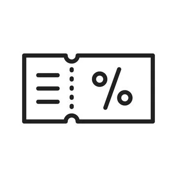 Discount icon vector image. 스톡 일러스트