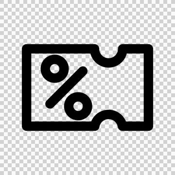 Discount icon vector. Vector illustration. 스톡 일러스트