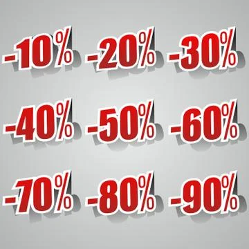 Discount Stock Illustration