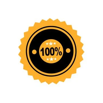 Discount label icon vector isolated on white background Stock Illustration