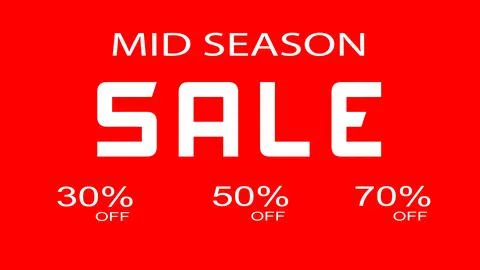 Discount offer banner Stock Illustration