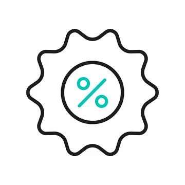 Discount offer Icon Stock Illustration