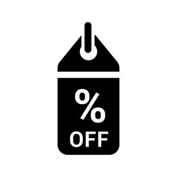Discount offer icon. Stock Illustration