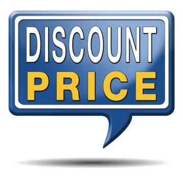 Discount price Stock Illustration