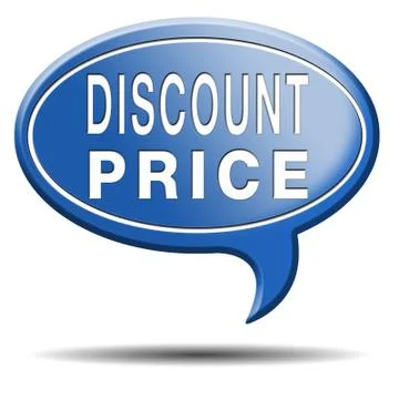 Discount price Illustrazione stock