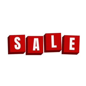Discount on sale Stock Illustration
