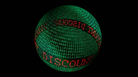 Discount spinning globe Stock Footage 62547146