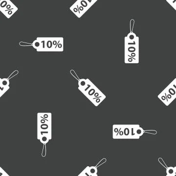 Discount string tag pattern Stock Illustration