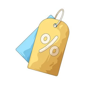 Discount Tag illustration Illustrazione stock