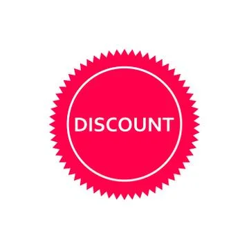 Discount tag vector icon. Stock Illustration