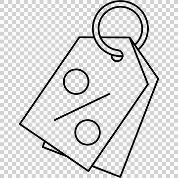 Discount tags Illustrazione stock