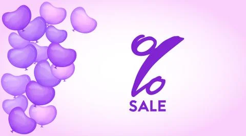 Discount template. Stock Illustration