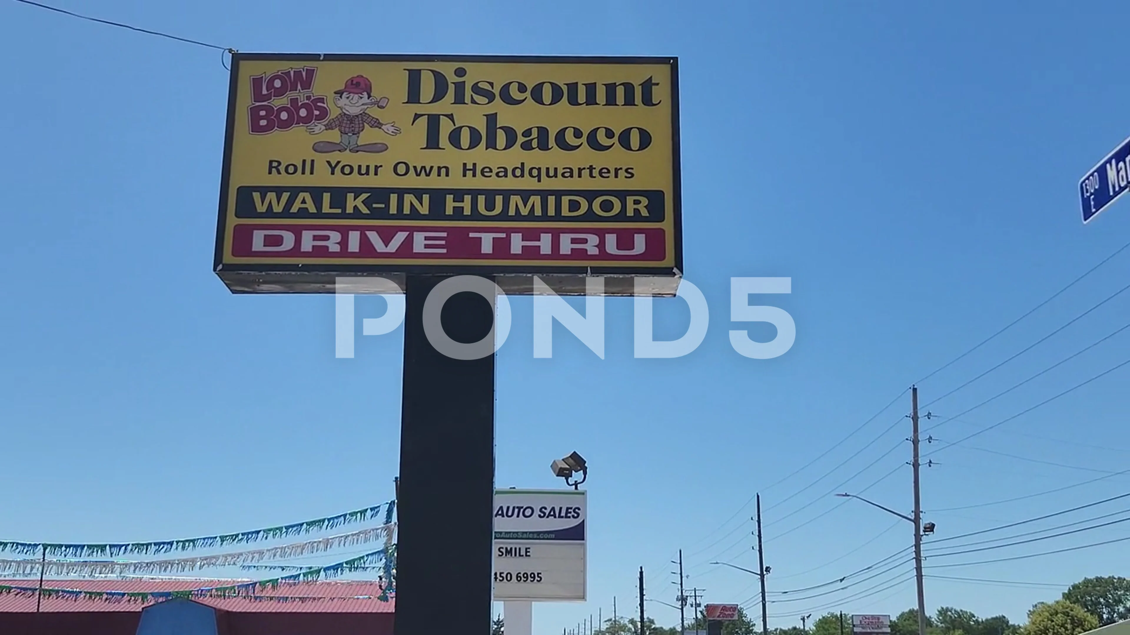 Discount Tobacco Signage