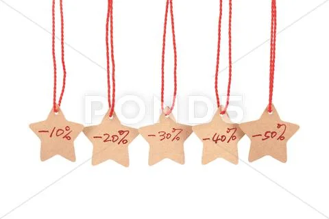 Discounts words Stock Photos