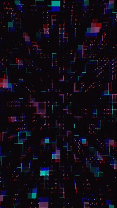 Discover a captivating abstract motion background with vivid shapes Stock Footage 314266209