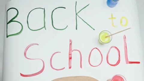 Discover creative back to school artwork ideas to enhance your classroom with Video stock 307449632