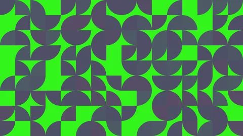 Discover a dynamic geometric pattern featuring colorful shapes against a vi.. イラスト素材