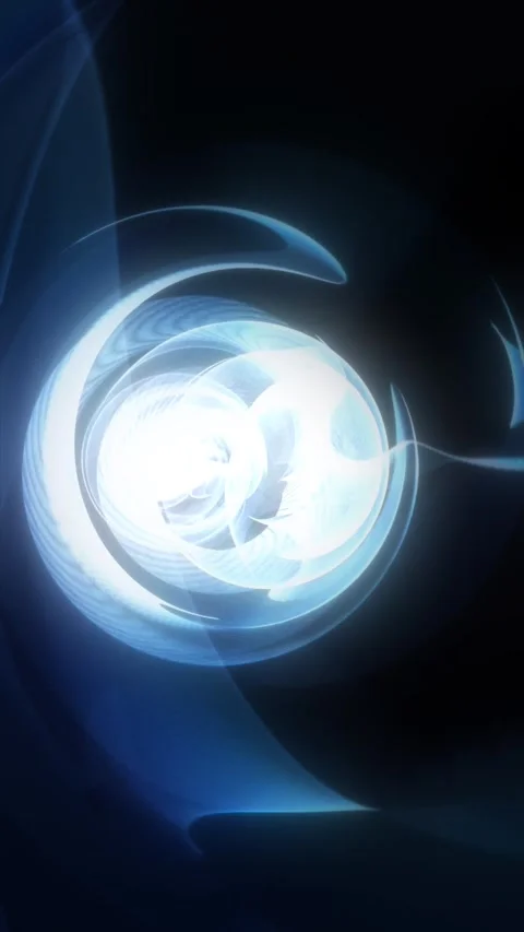 Discover dynamic shapes and fluid motions against a deep black backdrop Stock Footage 313735864
