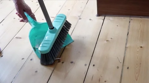 Discover Effective Sweeping and Cleaning Techniques to Ensure Your Home Stock Footage 314618972
