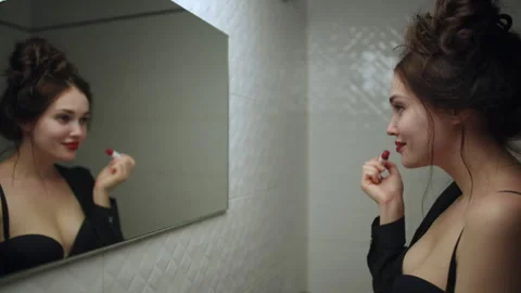 Discover an Elegant and Chic Beauty Routine Set in a Beautiful Modern Lifestyle  Stock Footage 314905941