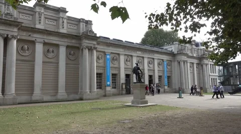 Discover Greenwich at Old Royal Naval College Stock Footage