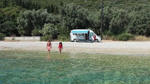 Discover Lefkada Greece and its Crystal Clear Waters in a Tropical Paradise Vídeos de archivo 337308925