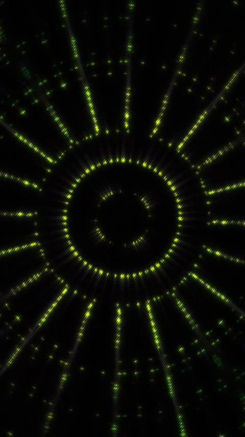Discover a mesmerizing show of moving green patterns radiating vibrant energy Stock Footage 313660962
