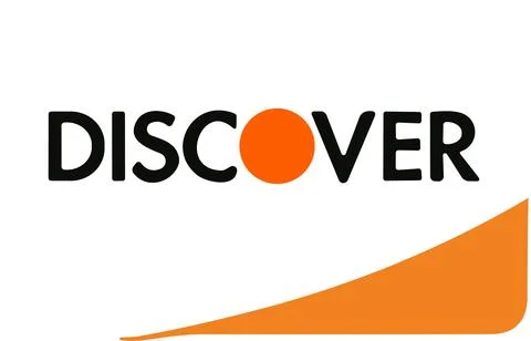 Discover Online payment methods icon logo. E-commerce payment button. Vecto.. Stock Illustration