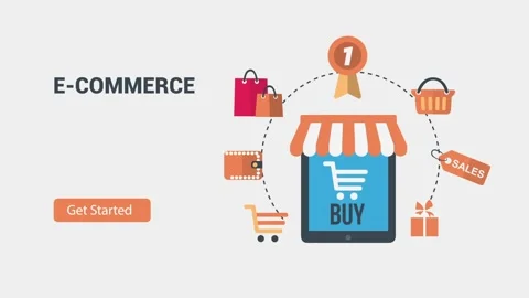 Discover the Power of E-Commerce for Boosting Online Sales and Shopping Exp.. Video stock 341922443