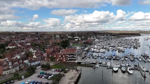 Discover stunning visuals of The Hamble River Stock Footage 279173185
